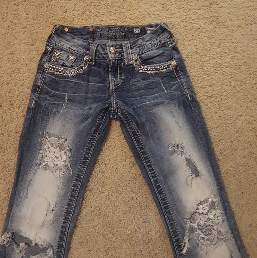 Adorable miss me jean